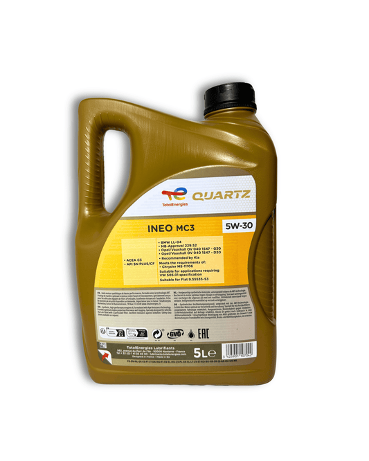 Aceite de Motor Total Quartz INEO MC3 5W-30 — 5 litros