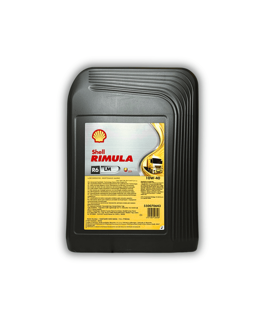 Aceite de Motor Shell Rimula R6 M 10W-40 — 20 litros